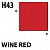 Краска акриловая Mr.Hobby Wine Red (винно-красный), глянцевая, 10 мл (H43)