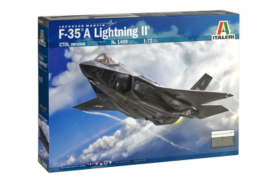 1/72 Самолёт F-35 A Lightning II _Italeri_ 1409_