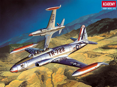 1/48 Самолет T-33A Shooting Star _Academy_ 12284_