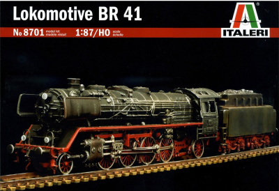 1/87 Паровоз Locomotive BR 41 _Italeri_ 8701_