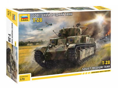 1/72 Советский средний танк Т-28 _Звезда_ 5064_
