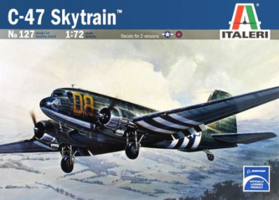 1/72 Самолет C-47 Skytrain _Italeri_ 0127_