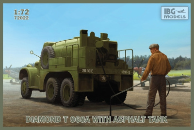 1/72 Автомобиль Diamond T968A Asphalt Tank _IBG_ 72022_