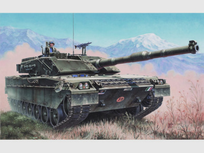 1/35 Итальянский танк C1 _Ariete__ МБТ _Trumpeter_ 00332_