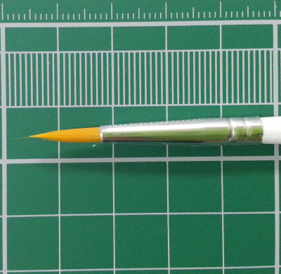 Кисть из синтетического волоса_ круглая _ 6 _3611_