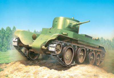 1/35 Легкий танк БТ-7 обр_1935 ранняя версия _EE_ 35108_