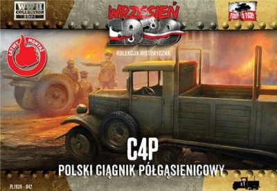 1/72 Автомобиль C4P + журнал _язык польский_ _FirstToFight_ 042_