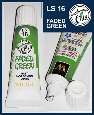 Масляная краска Wilder (матовая), Faded Green, 20 мл (LS16)