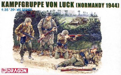 1/35 Фигуры Kampfgruppe von Luck (Normandy 1944) (Dragon, 6155)