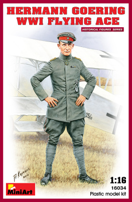 1/16 HERMANN GOERING WWI FLYING ACE _MiniArt_ 16034_