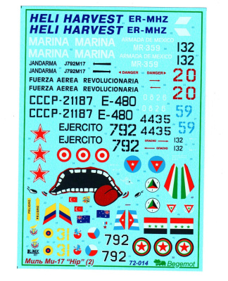 1/72 Миль Ми-17 _Hip_ _2_ _Begemot_ 72-014_