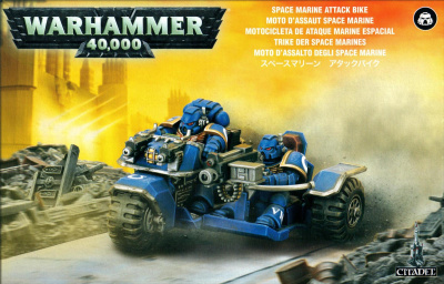 Space Marine Attack Bike _Citadel_ 48-20_