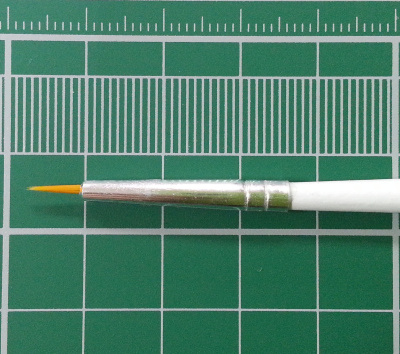 Кисть из синтетического волоса_ круглая _ 00 _3604_