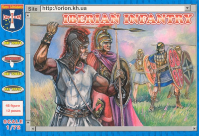 1/72 Иберийская пехота _Orion_ 72035_