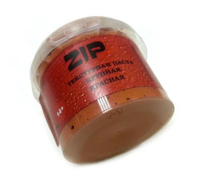 Текстурная паста ZIPmaket, красная, крупная, 120мл (14145)