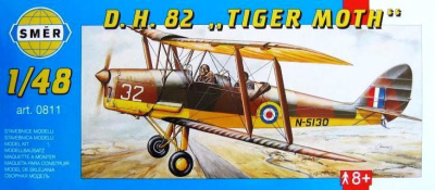 1/48 Самолет D_H_82 _Tiger Moth_ _0811_