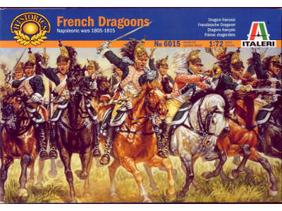 1/72 French Dragoons Napoleonic Wars _Italeri_ 6015_