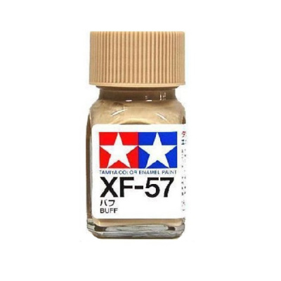 XF-57 Эмаль Buff (буйволова кожа), матовая, 10мл (Tamiya, 80357)