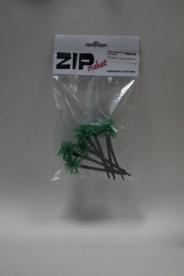 Королевская пальма 70 мм (7 штук) пластик (ZIPmaket, 70010)