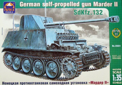 1/35 Немецкая противотанковая самоходная установка _Мардер II_ _35031_