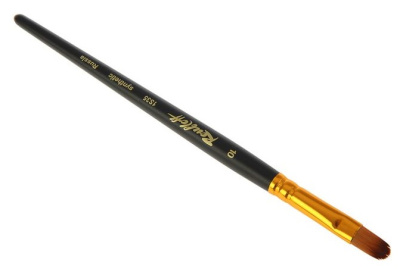 Кисть Roubloff_ синтетика_ имитация под колонок_ овал _10_ кор_ручка _1S35_