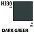 Краска акриловая Mr_Hobby Dark Green BS381C/641 _темно-зеленый__ полуглянцевая_ 10 мл _H330_