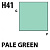 Краска акриловая Mr_Hobby Pale Green _бледно-зеленый__ глянцевая_ 10 мл _H41_