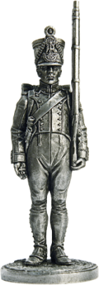 Фузилер 61-го линейного полка_ Франция_ 1812-14 гг_ _NAP-37_