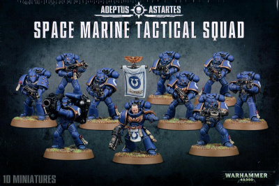 Adeptus Astartes Space Marine Tactical Squad (Citadel, 48-07)