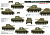 1/35 Танк M4A2 Sherman _орудие 75мм_ в красной армии_ Часть 1 _Colibri_ 35009_