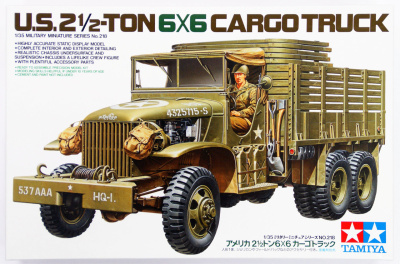 1/35 Амер_ 2_5т_ трехосн_ грузовик 6x6 _Tamiya_ 35218_