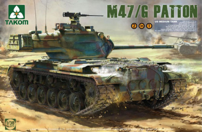 1/35 Американский средний танк M47/G Patton _Takom_ 2070_