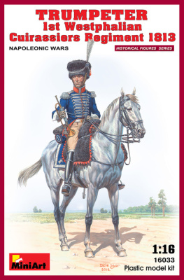 1/16 Фигура TRUMPETER 1st Westphalian Cuirassiers Regiment 1813 _MiniArt_ 16033_