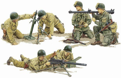 1/35 Американская армия_ группа поддержки _Dragon_ 6198_