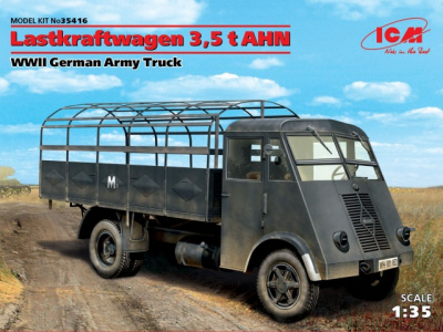 1/35 Нем.армейский грузовик Lastkraftwagen 3.5 t AHN (ICM, 35416)