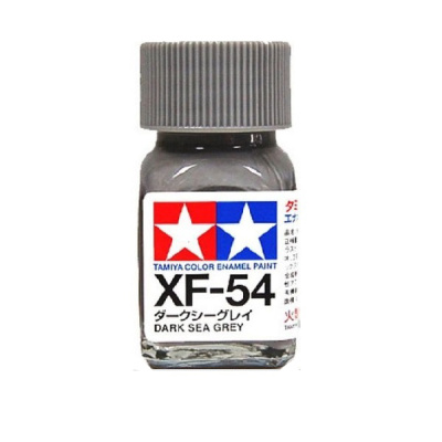 XF-54 Эмаль Dark Sea Grey _темная морская серая__ матовая_ 10мл _Tamiya_ 80354_