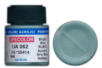 Краска Bright Blue RLM78 _яркий синий__ 22мл _UA062_