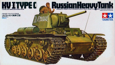1/35 КВ-1 _Тип C__ советский тяжелый танк _Tamiya_ 35066_