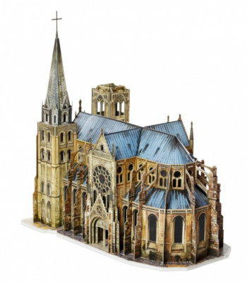 _Готический собор__ сборная модель из картона _УБ_ 255_