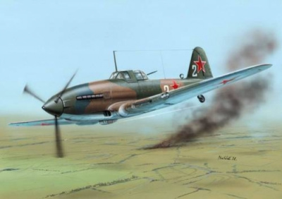 1/48 Самолет Ilyushin Il-10 _Last WWII Days_ _SpecialHobby_ 48109_