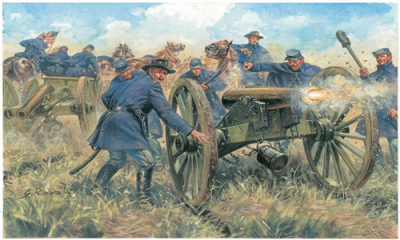 1/72 Union Artillery_ American civil war _Italeri_ 6038_