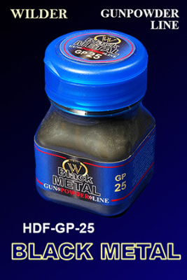 Пигмент Wilder_ темный металл_ 50 мл _HDF-GP-25_