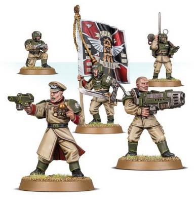 Astra Militarum Cadian Command Squad _Citadel_ 47-09_