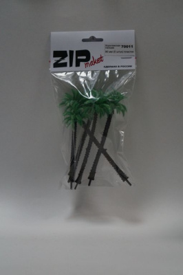 Королевская пальма 90 мм _5 штук_ пластик _ZIPmaket_ 70011_