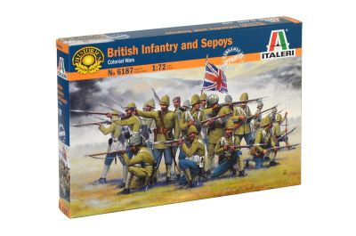 1/72 British Infantry and Sepoys _Colonial Wars_ _Italeri_ 6187_