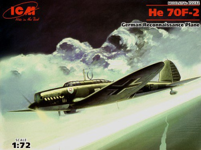 1/72 НЕ 70F-2 немецкий самолет-разведчик _72232_