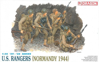 1/35 Американские рэйнджеры_ Нормандия 1944г_ _Dragon_ 6021_