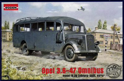 1/72 Автомобиль Opel 3_6-47 Omnibus _фототравление в комплекте_ _720_