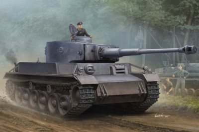 1/35 Нем_ танк  German VK_3001_P_ _HobbyBoss_ 83891_