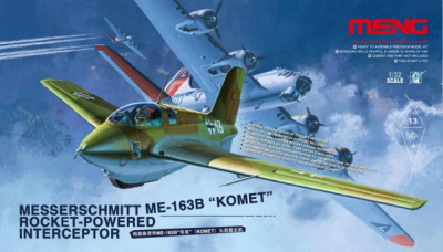 1/35 Messerschmitt Me163B Komet Rocket-Powered Interceptor _Meng_ QS-001_